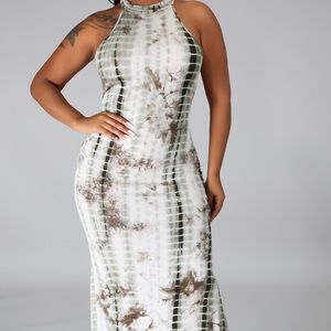Sexy summer maxi dress